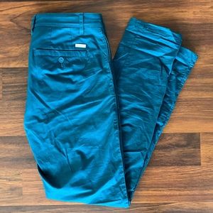 Size31x32 Armani Exchange Slim Fit Teal Blue Chino